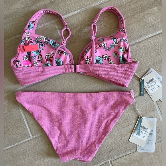 NWT Maaji Victory V-front Reversible Bikini Set - Picture 7 of 10